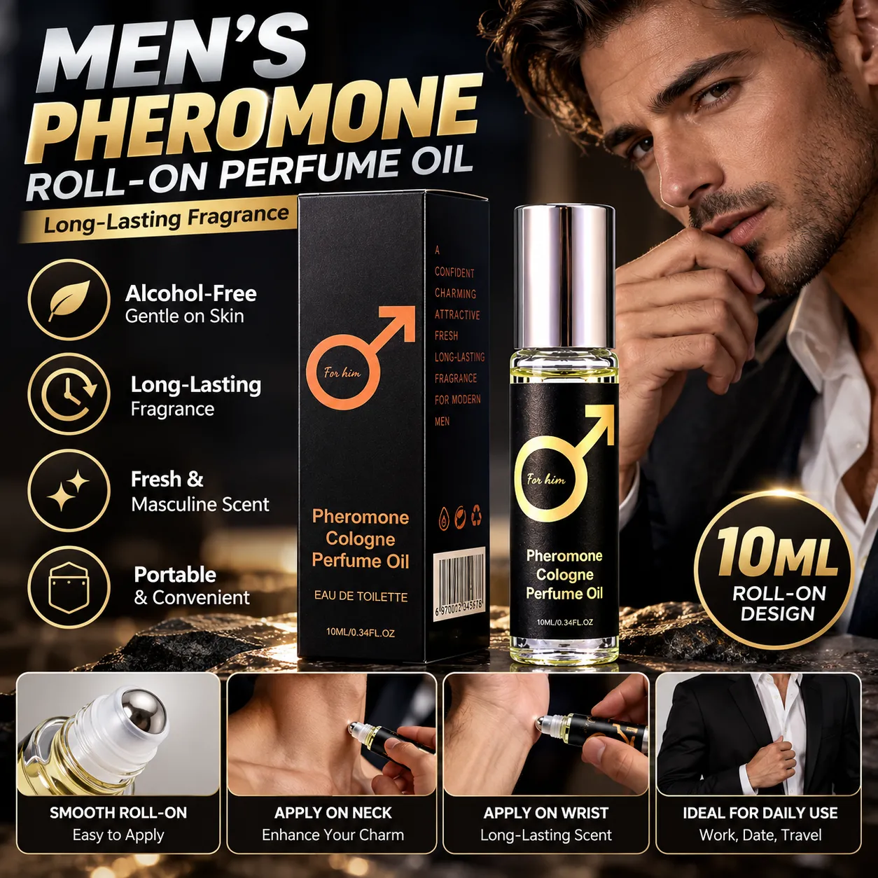 Long-Lasting Perfume Spray for Men & Women | 10ml & 15ml Wholesale