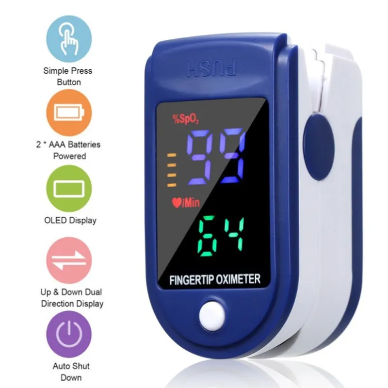 Fingertip Pulse Oximeter with TFT/LED Display detail 3